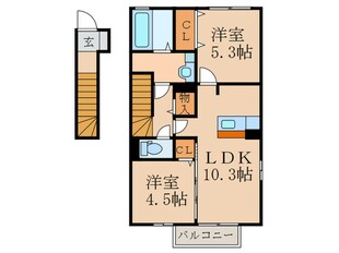 シーズンさくらの物件間取画像